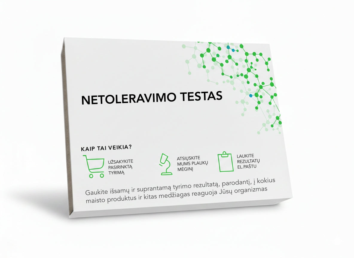 Netoleravimo testas Jums