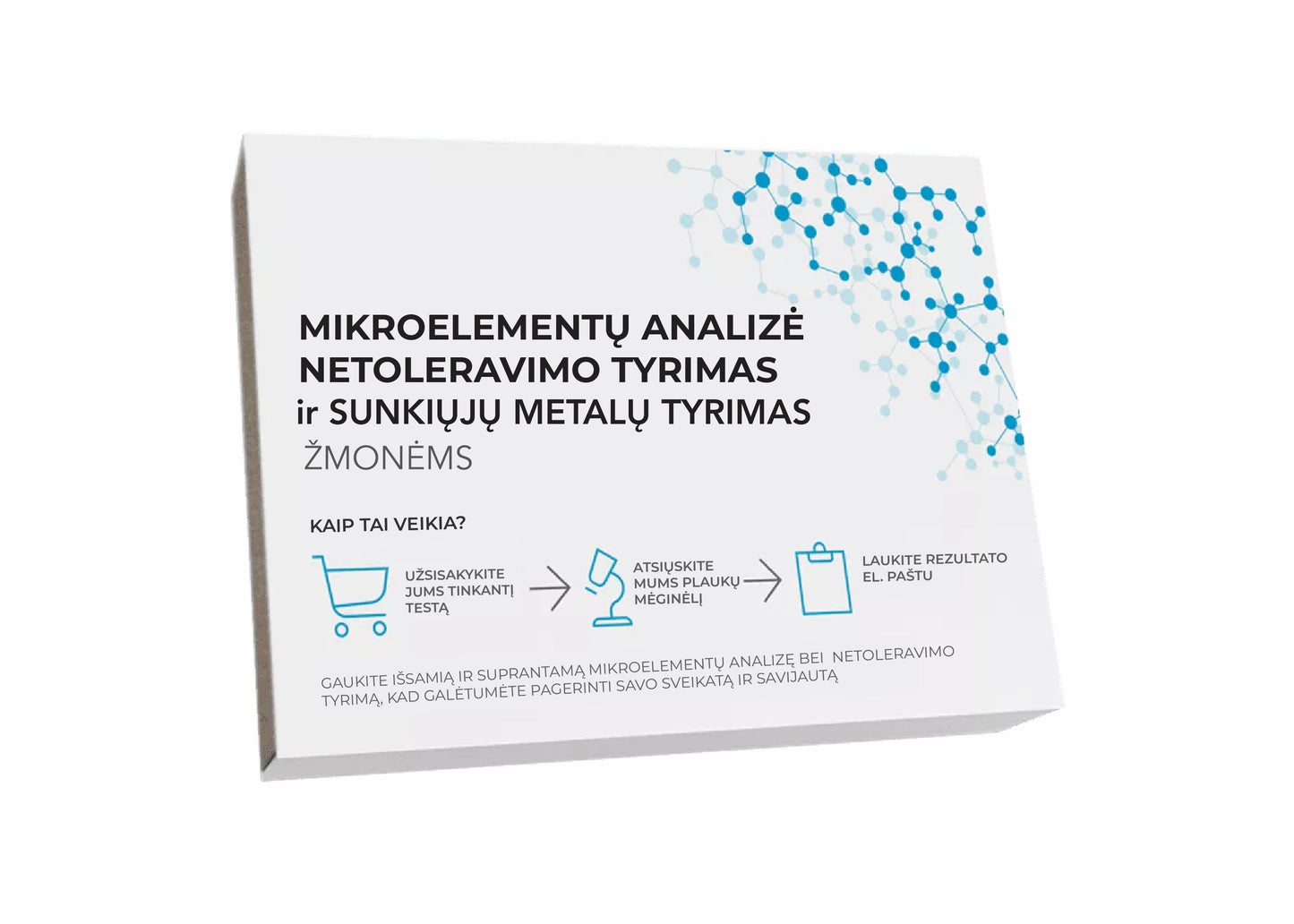 Mikroelementų tyrimas + Netoleravimo tyrimas + Sunkiųjų metalų tyrimas Jums