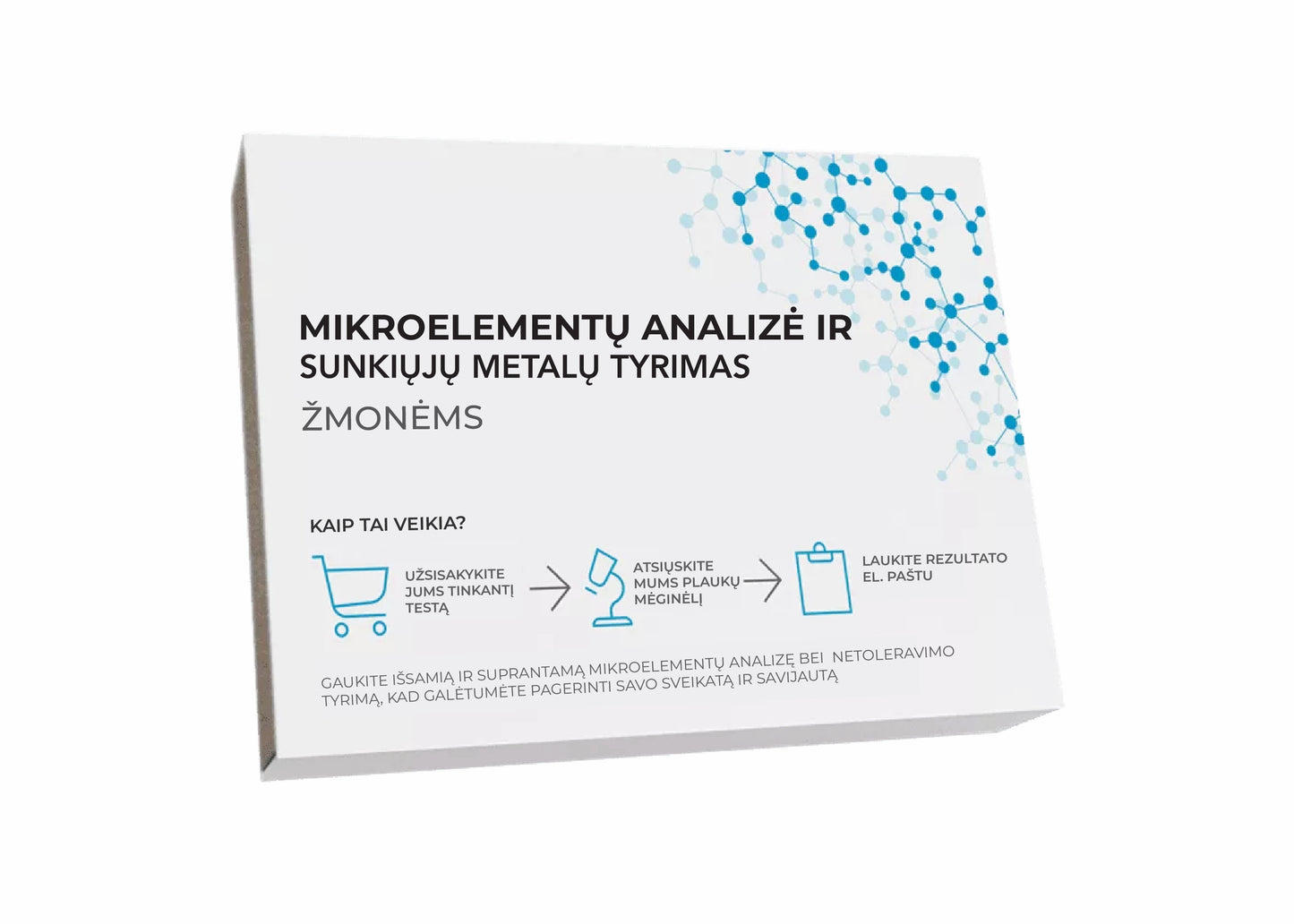 Mikroelementų tyrimas + Sunkiųjų metalų tyrimas Jums