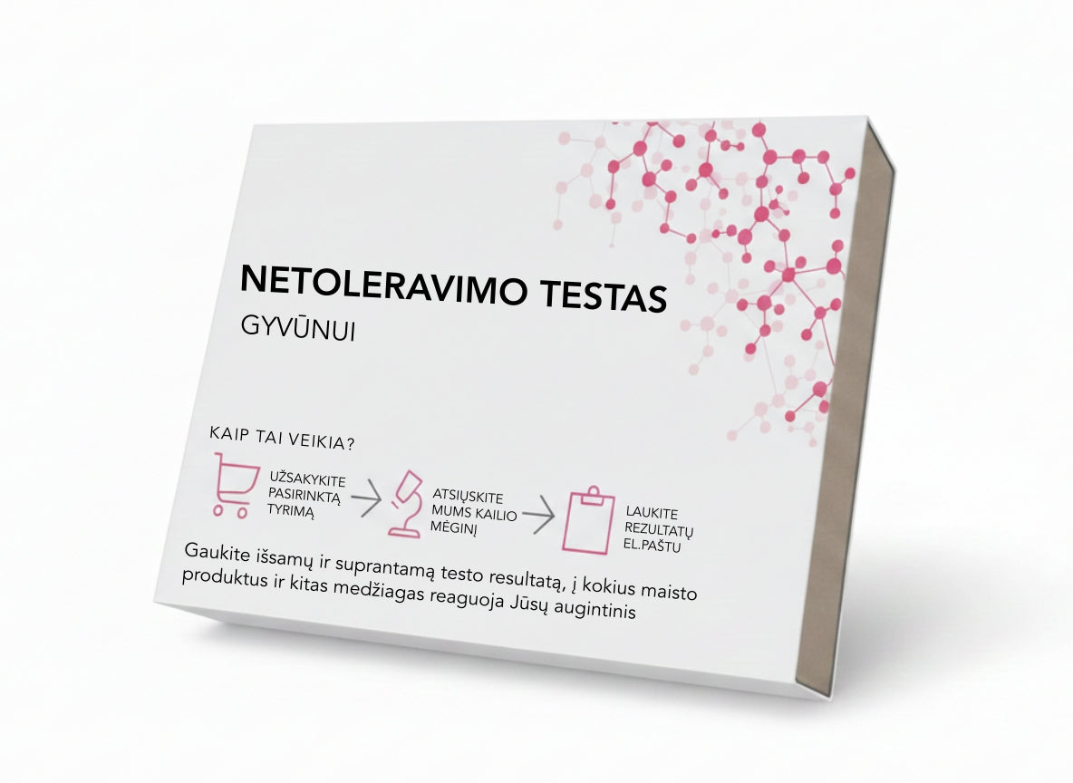 Netoleravimo testas Jūsų augintiniui