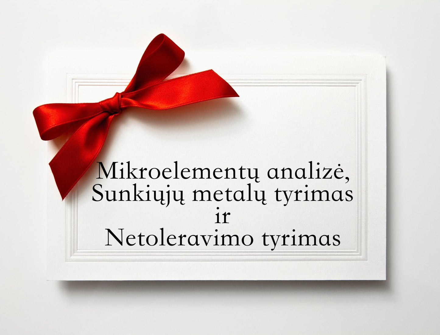 Plauko Analizė Dovanų kuponas