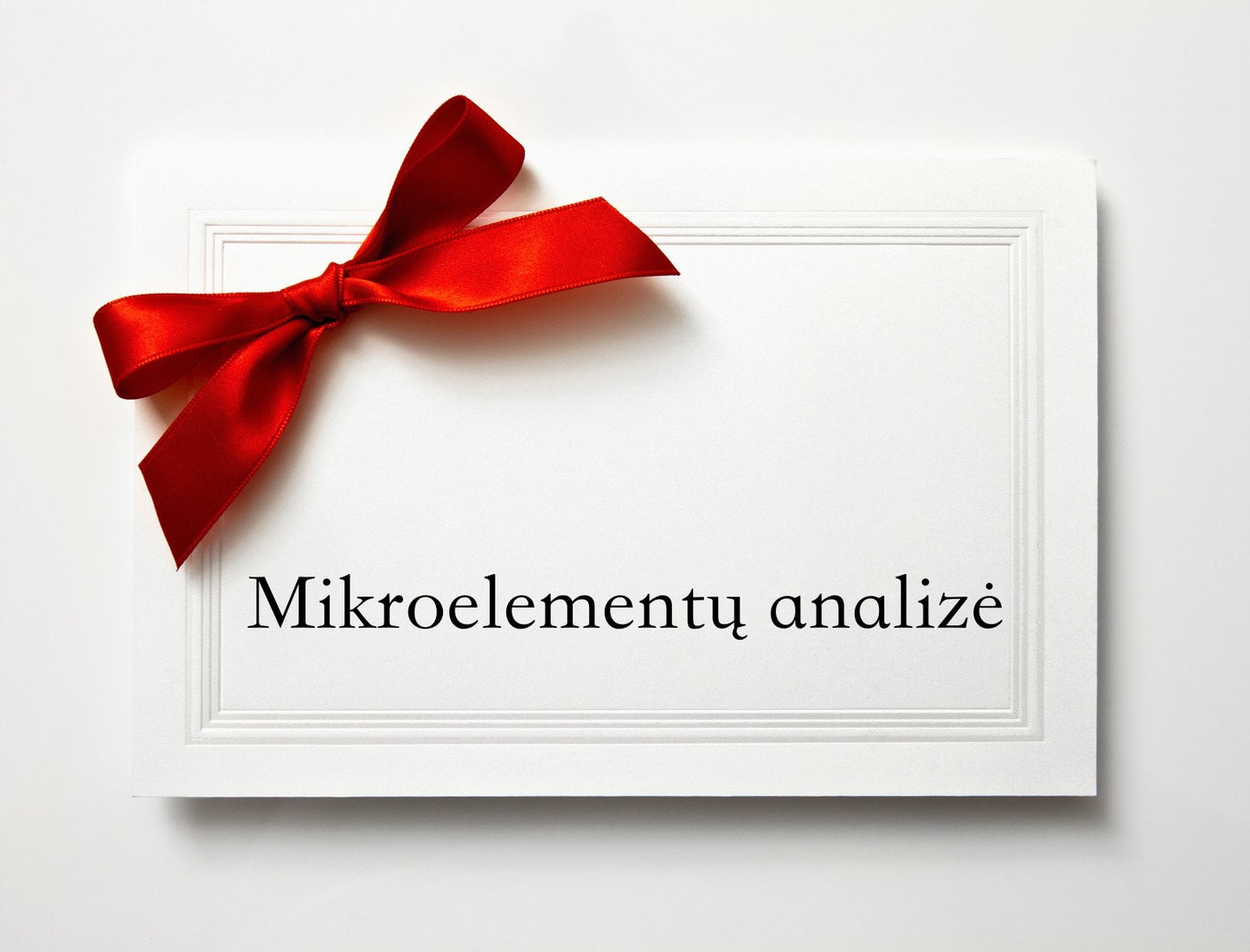 Plauko Analizė Dovanų kuponas