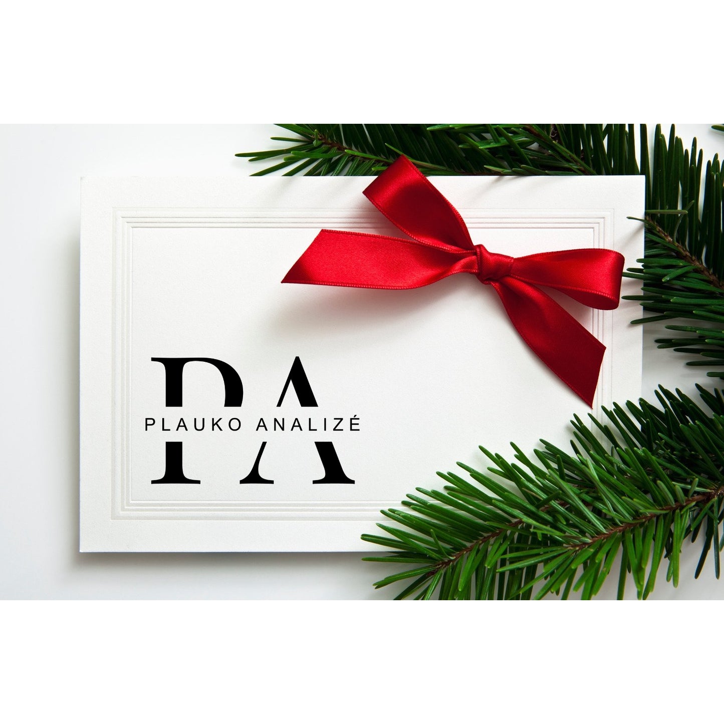 Plauko Analizė Dovanų kuponas